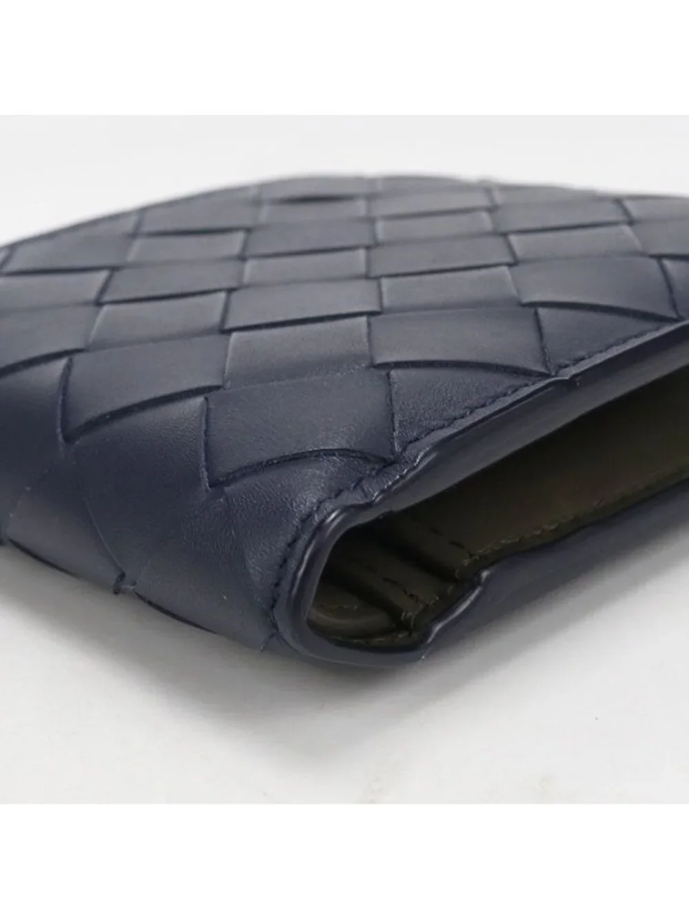 Bottega Veneta Intrecciato Bifold Wallet Leather